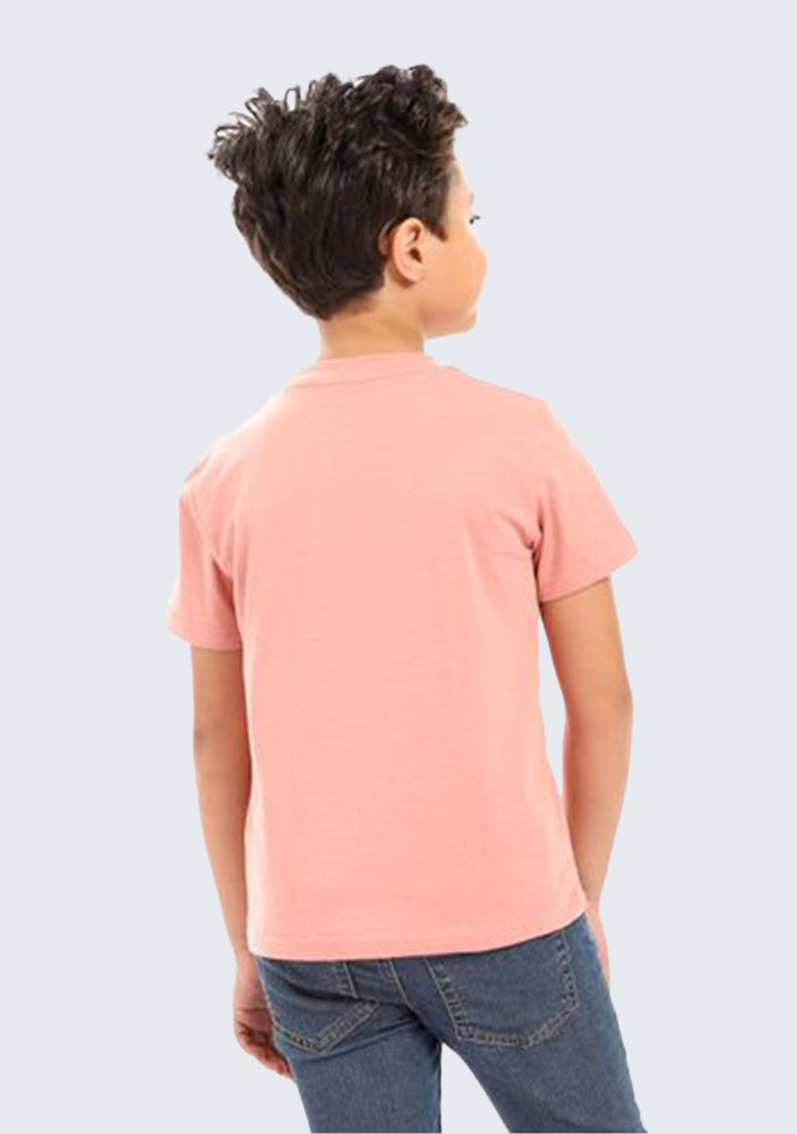 Kids Printed Cotton T-shirt 'Never Give Up'