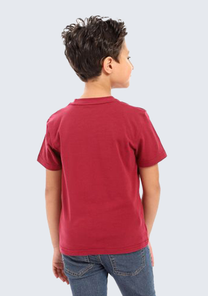 Kids Printed Cotton T-shirt 'Not Fast Not Furious'
