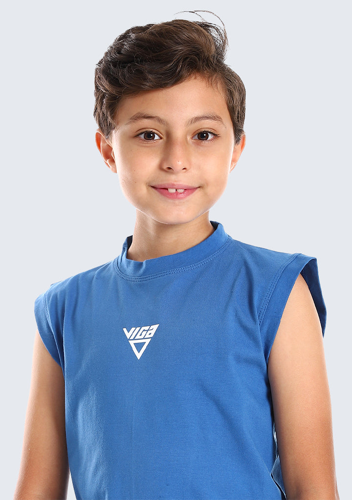 Kids Basketball plain Tank Top