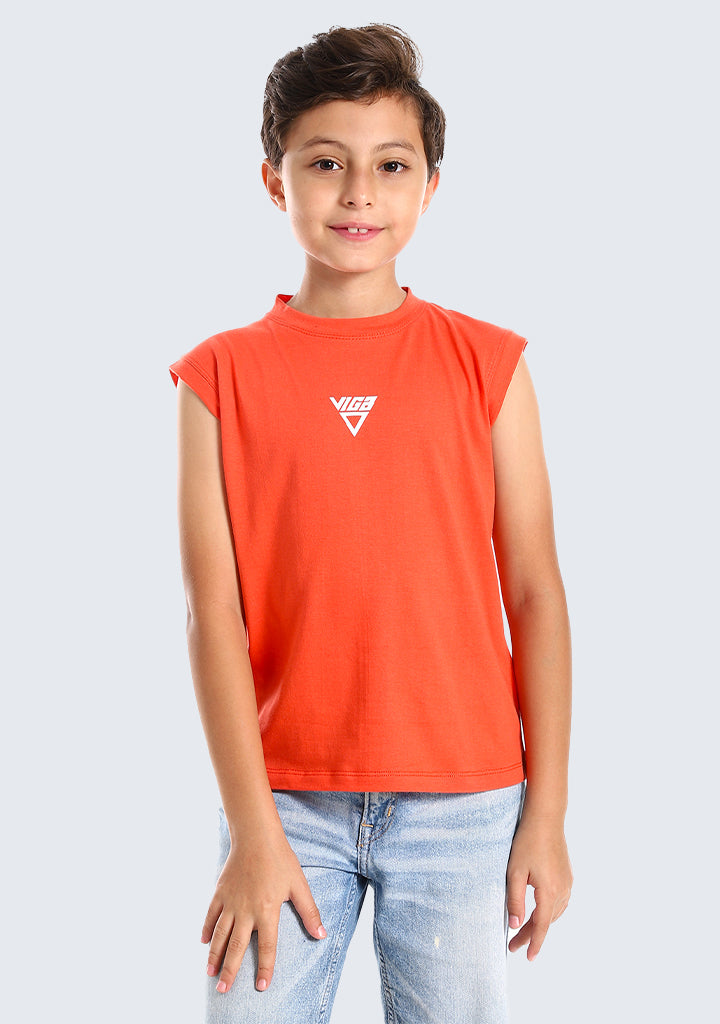 Kids Basketball plain Tank Top
