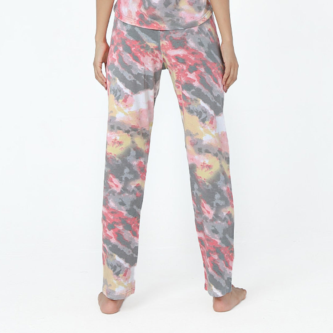 Tie and dye pajama pants