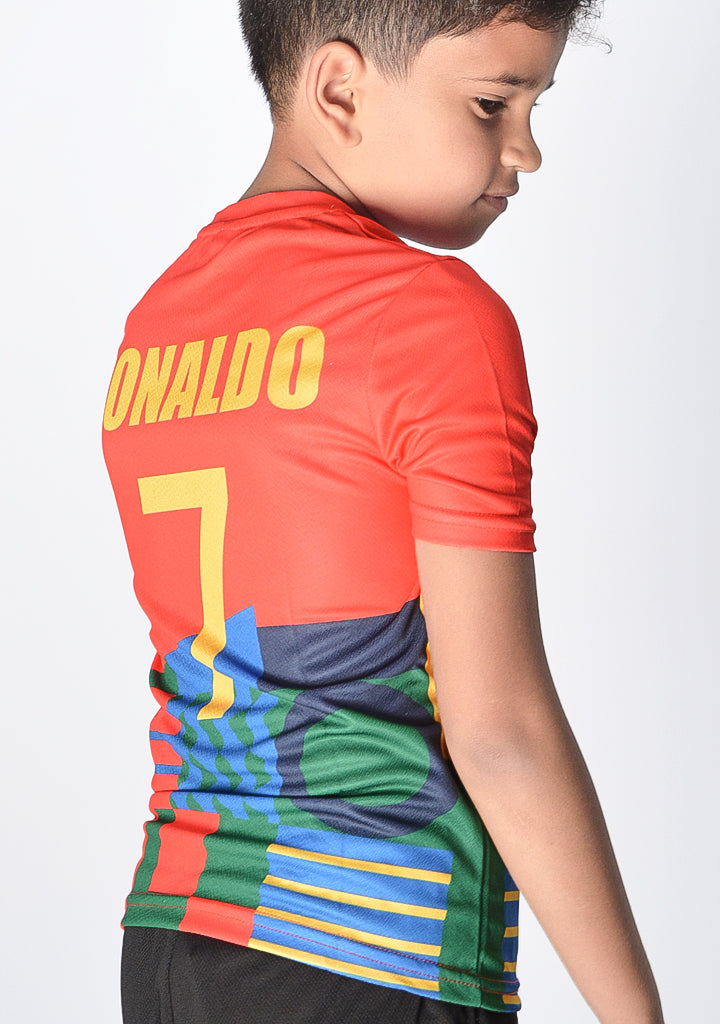 Kids Ronaldo Viga soccer jersey - Portugal