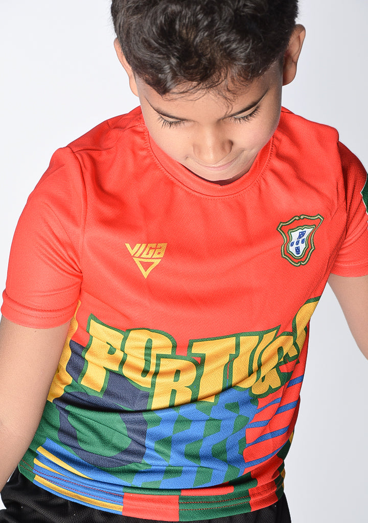 Kids Ronaldo Viga soccer jersey - Portugal