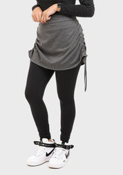 Doe side pleated training skirt