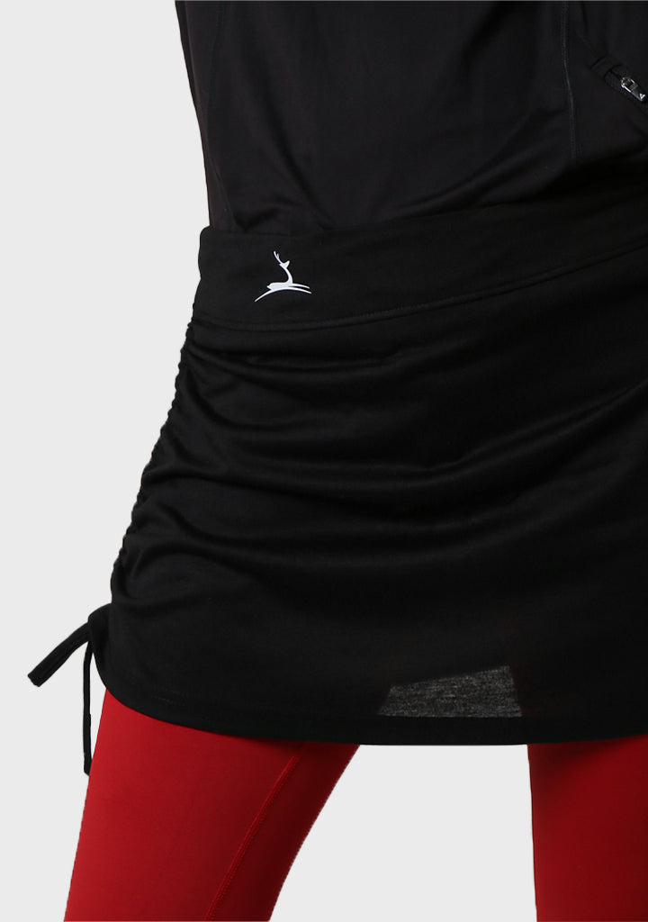 Doe side pleated training skirt