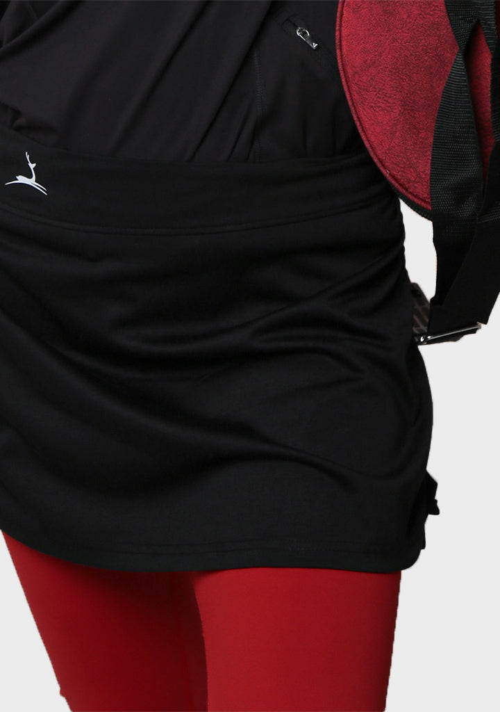 Doe side pleated training skirt