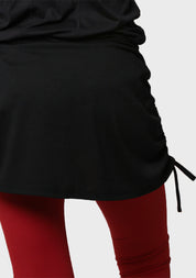 Doe side pleated training skirt