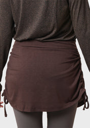 Doe side pleated training skirt