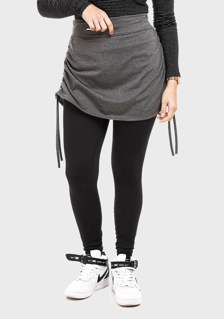 Doe side pleated training skirt