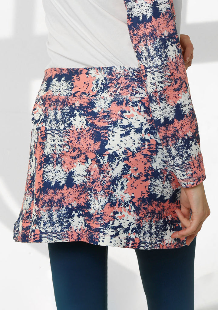 Dry fit printed skirt - Pinky Patches