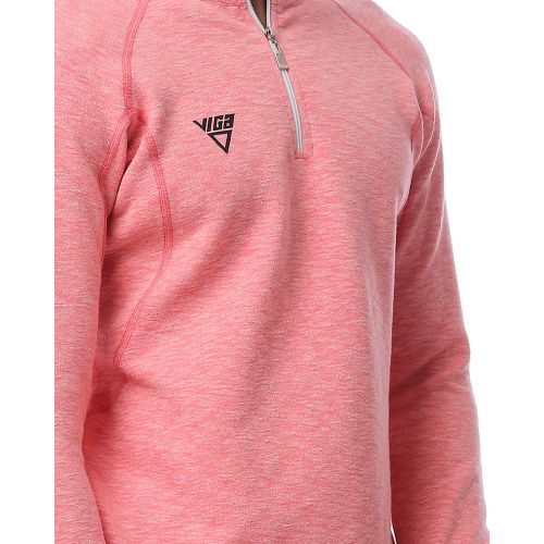 Viga Plain quarter zip top