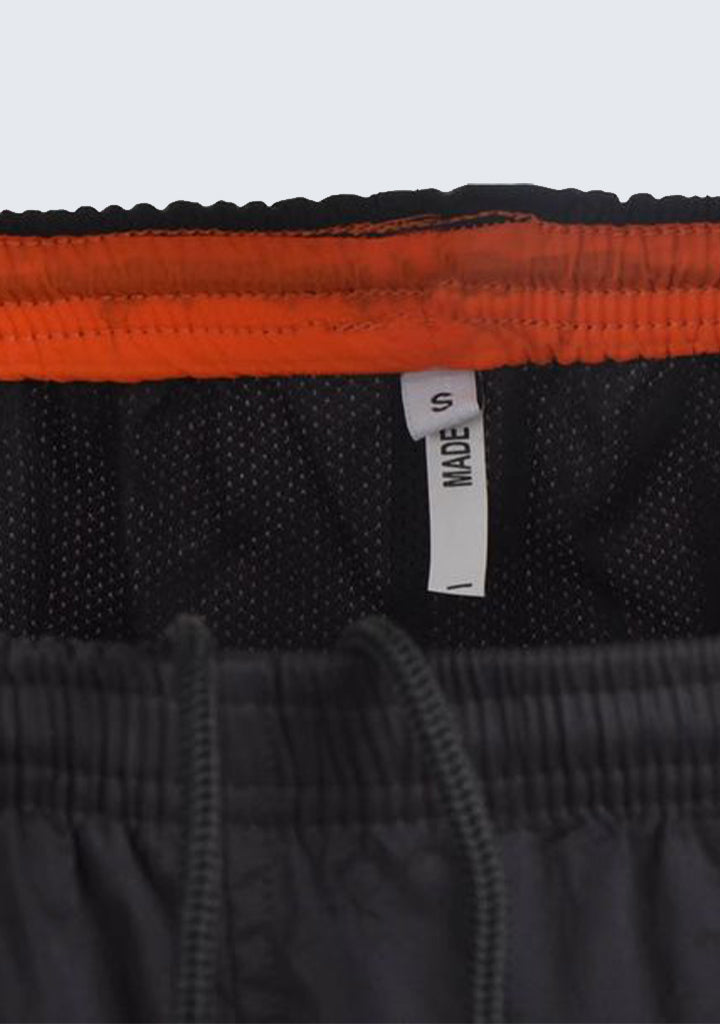 Reflective Striped SwimShort