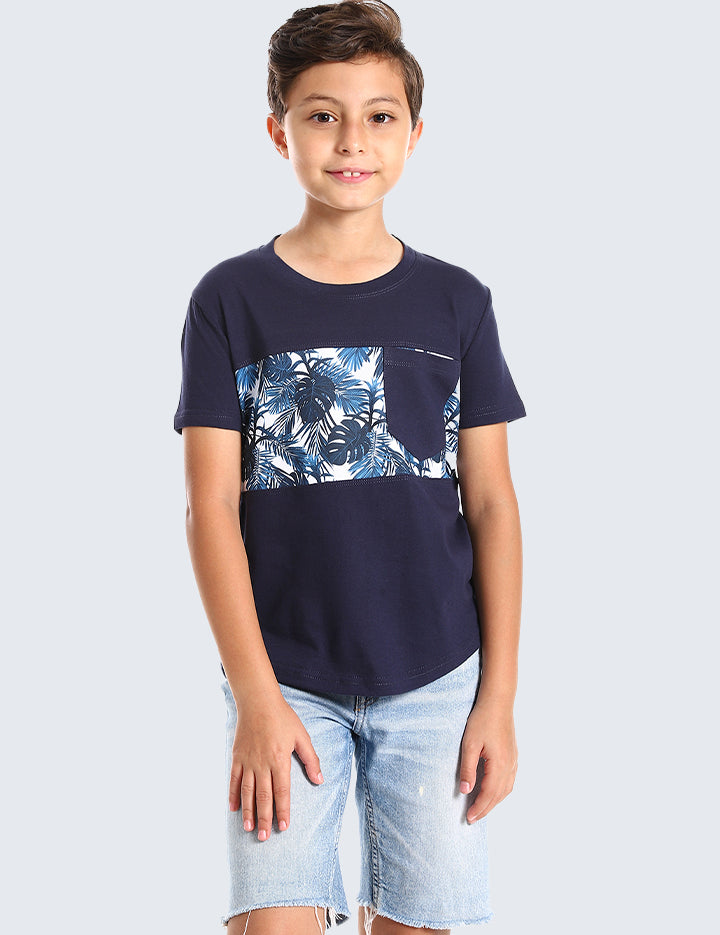 Kids-Palm-leaves-short-sleeved-pocketed-T-shirt.JPG
