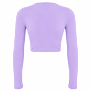 Doe "Pastels" Long Sleeves Crop top