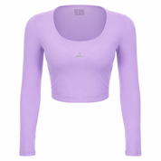 Doe "Pastels" Long Sleeves Crop top