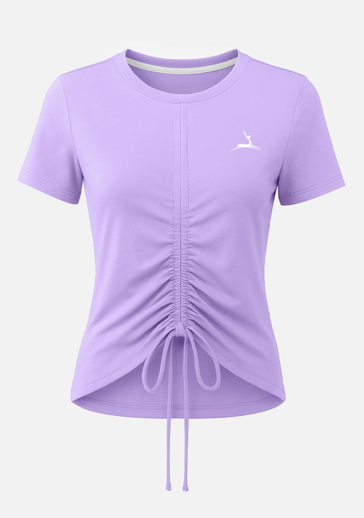 Doe Adjustable Short Sleeves Top