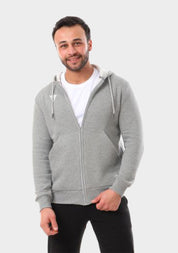 Viga Cotton Zipped Hoodie