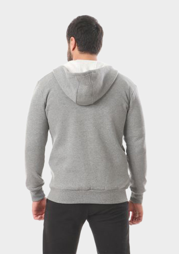 Viga Cotton Zipped Hoodie