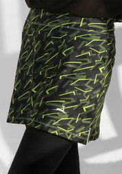 Dry fit printed skirt - Black