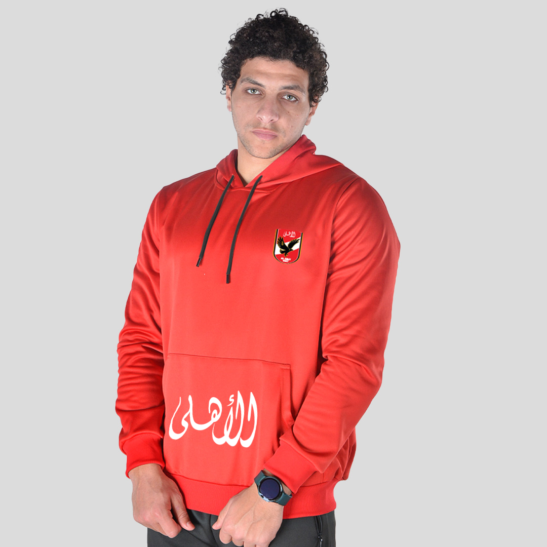 Al Ahly Unisex Pullover  Hoodie - Red