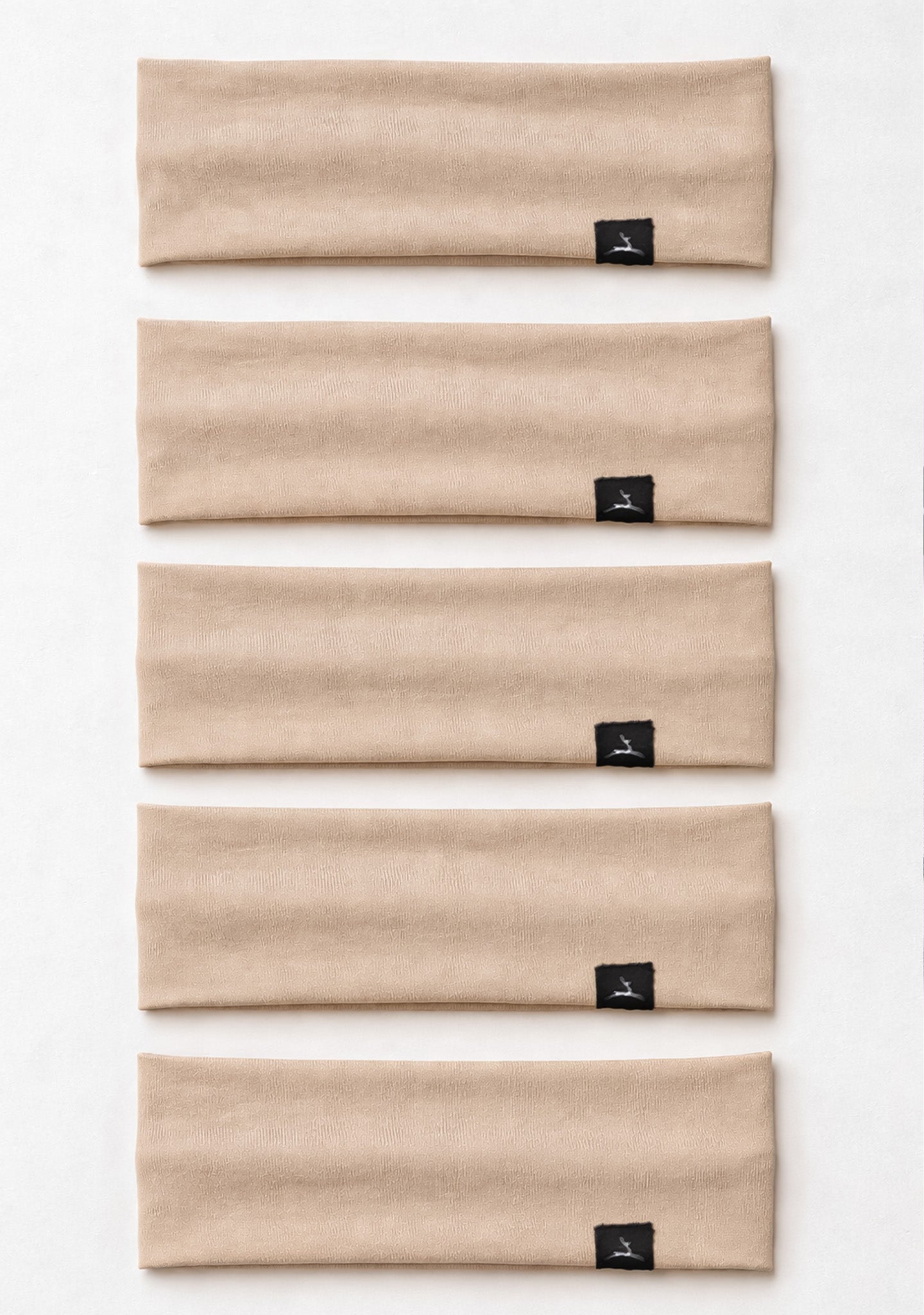 Doe Stretchable Dry-Fit Headbands (Bundle of 4)