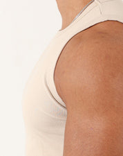 Viga Compressing Ribbed Tank top