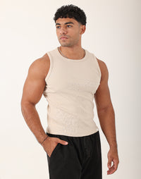 Viga Compressing Ribbed Tank top