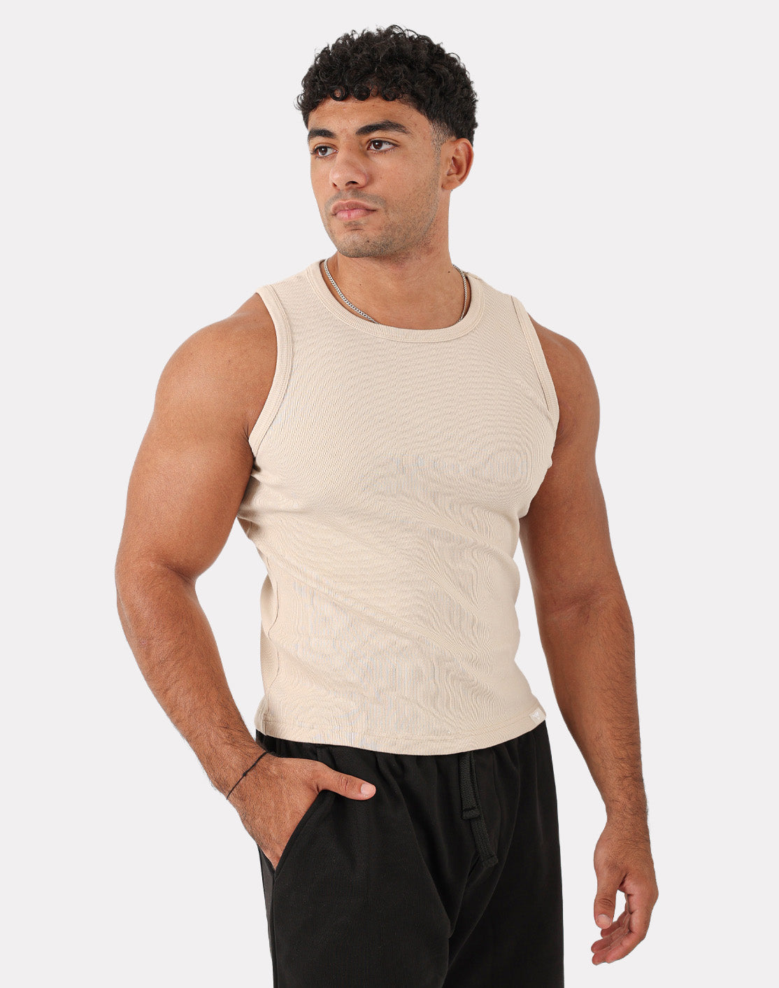 Viga Compressing Ribbed Tank top