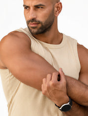 Viga Compressing Ribbed Tank top