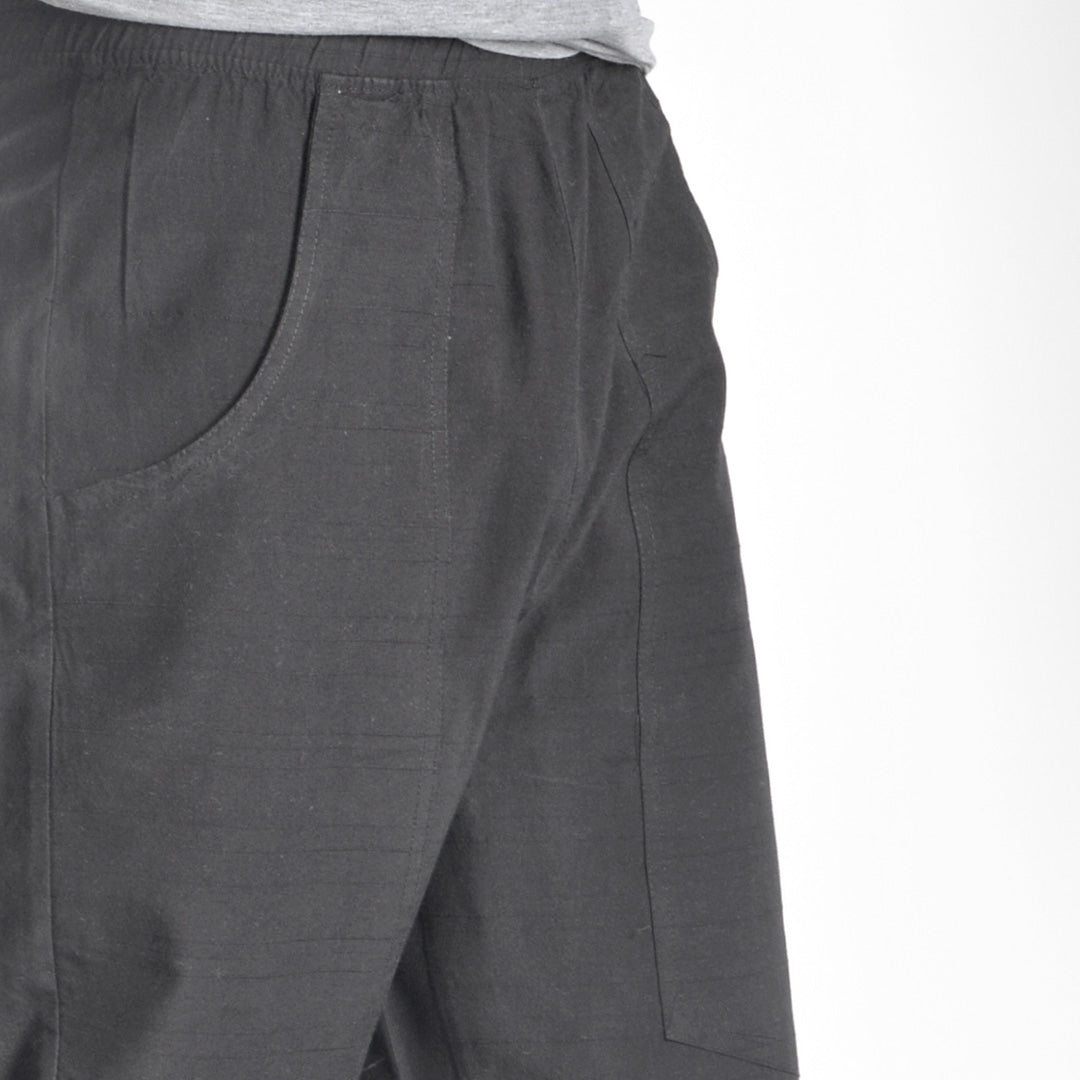 Basic regular fit linen pants