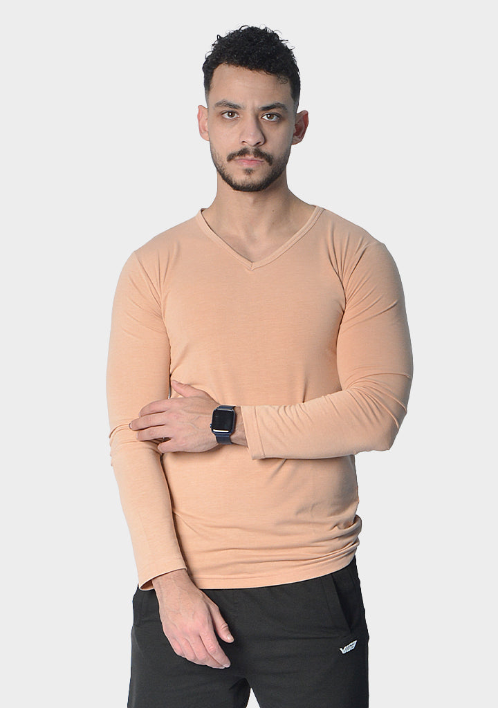 Doe Men Long Sleeve V-Neck Simon