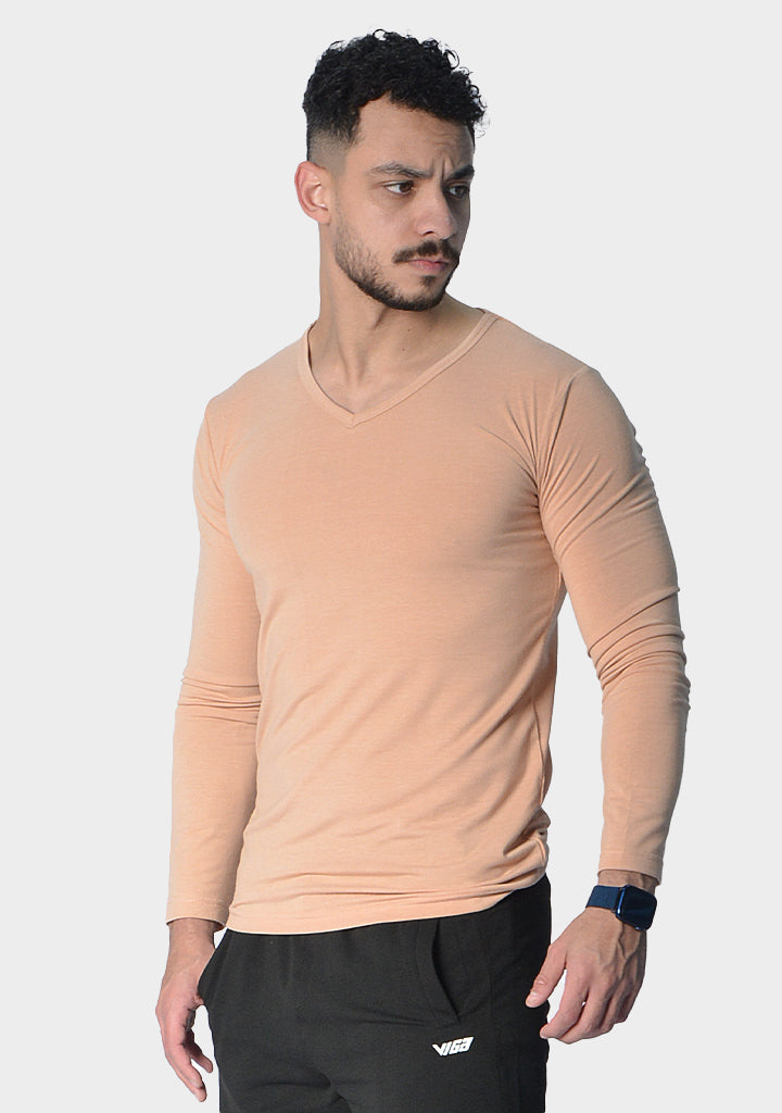 Doe Men Long Sleeve V-Neck Simon