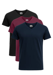 Bundle of 3 Doe basic v-neck Regular T-shirt