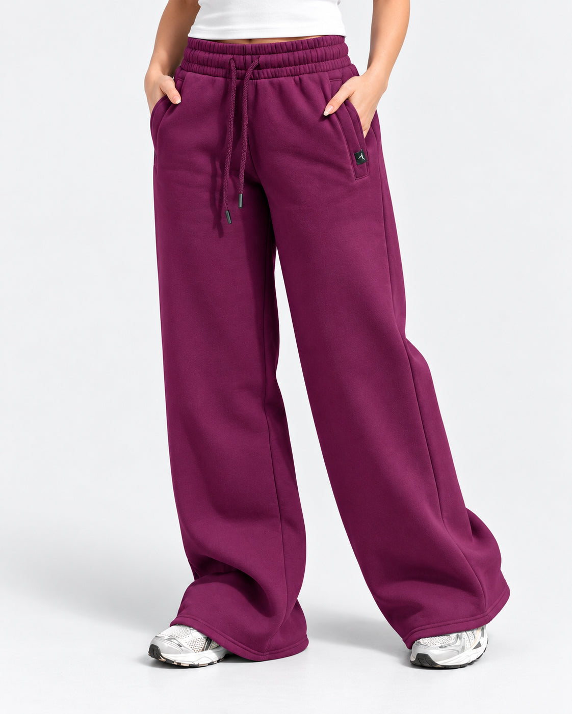 DOE high waisted wide pants
