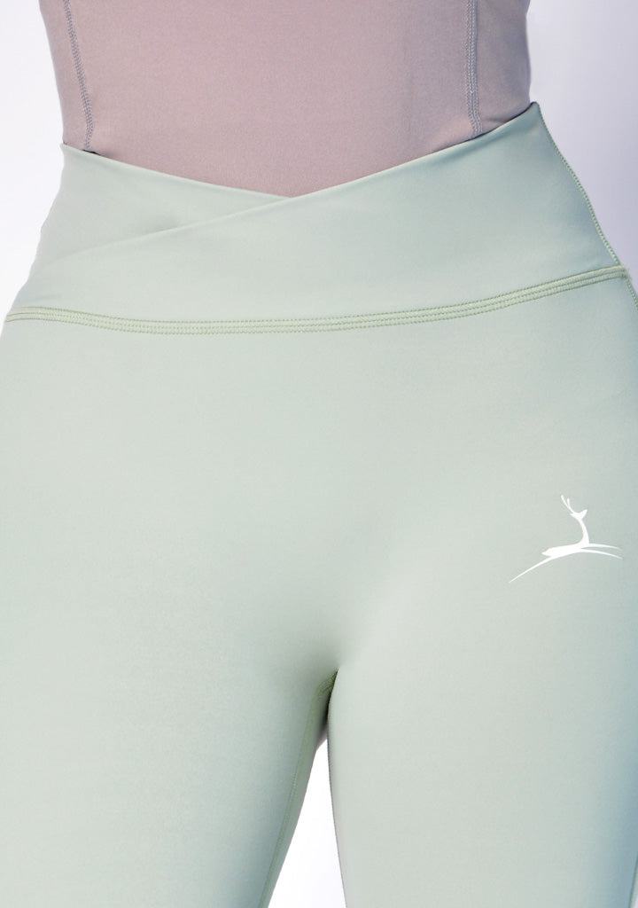 Doe Crossed Camel Toe Leggings