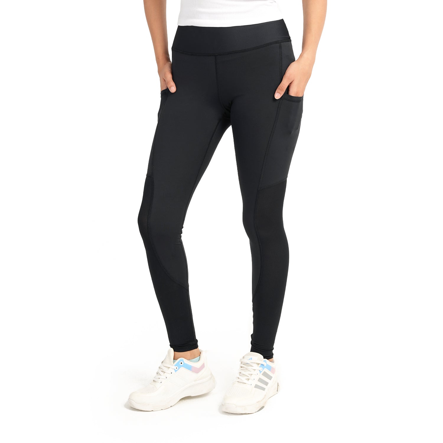 Mesh Side panels Yoga leggings