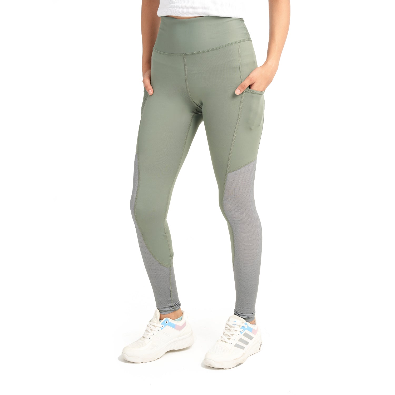 Mesh Side panels Yoga leggings