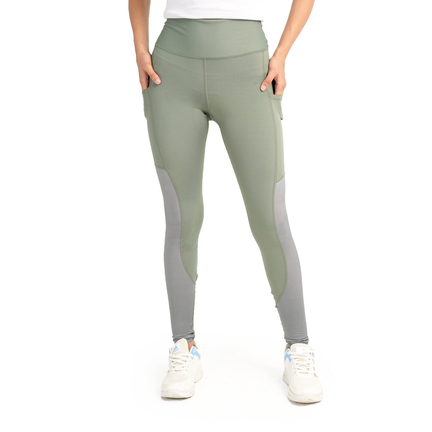 Mesh Side panels Yoga leggings