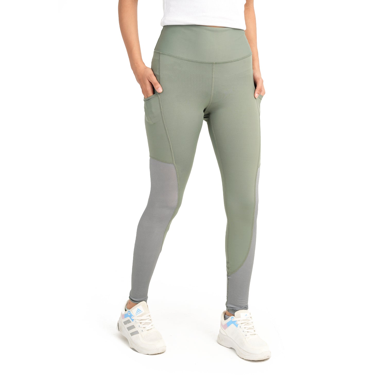 Mesh Side panels Yoga leggings