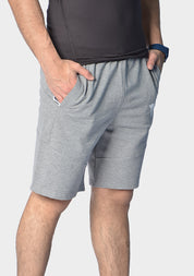 Viga Men Dyed Solid Sweat Shorts