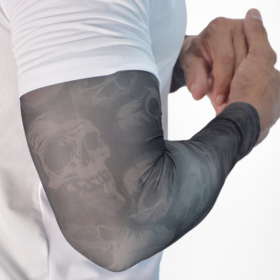 Viga "Deadly skulls" Compression Sports Sleeves