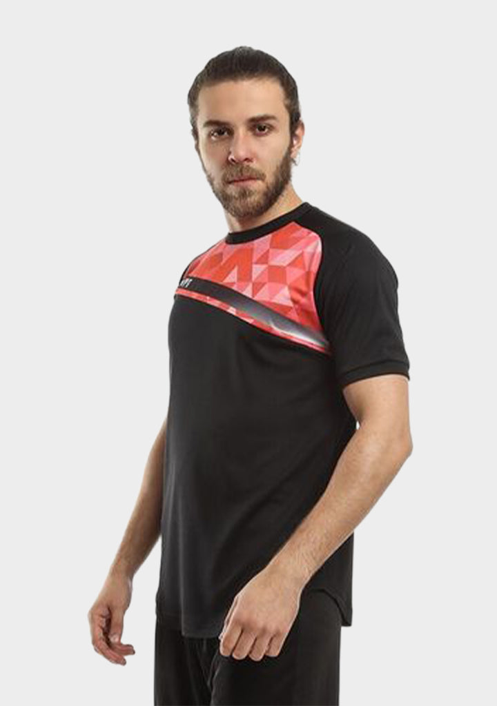 Men Digital Printed Football Cheering Egypt T-shirt