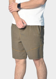 Viga Men Dyed Solid Sweat Shorts