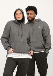 Doe Oversized Fleeced Hoodie - Charcoal