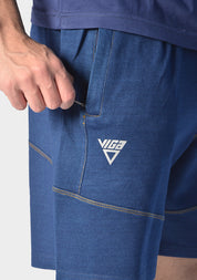 Viga Men Dyed Solid Sweat Shorts