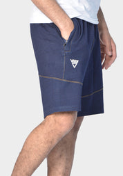 Viga Men Dyed Solid Sweat Shorts