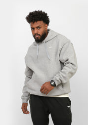 Doe Oversized Fleeced Hoodie - Grey