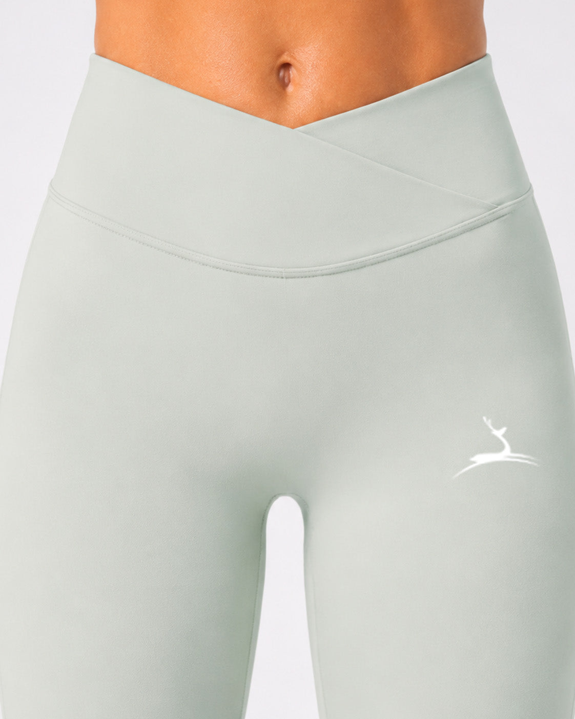 Doe Crossed Camel Toe Leggings