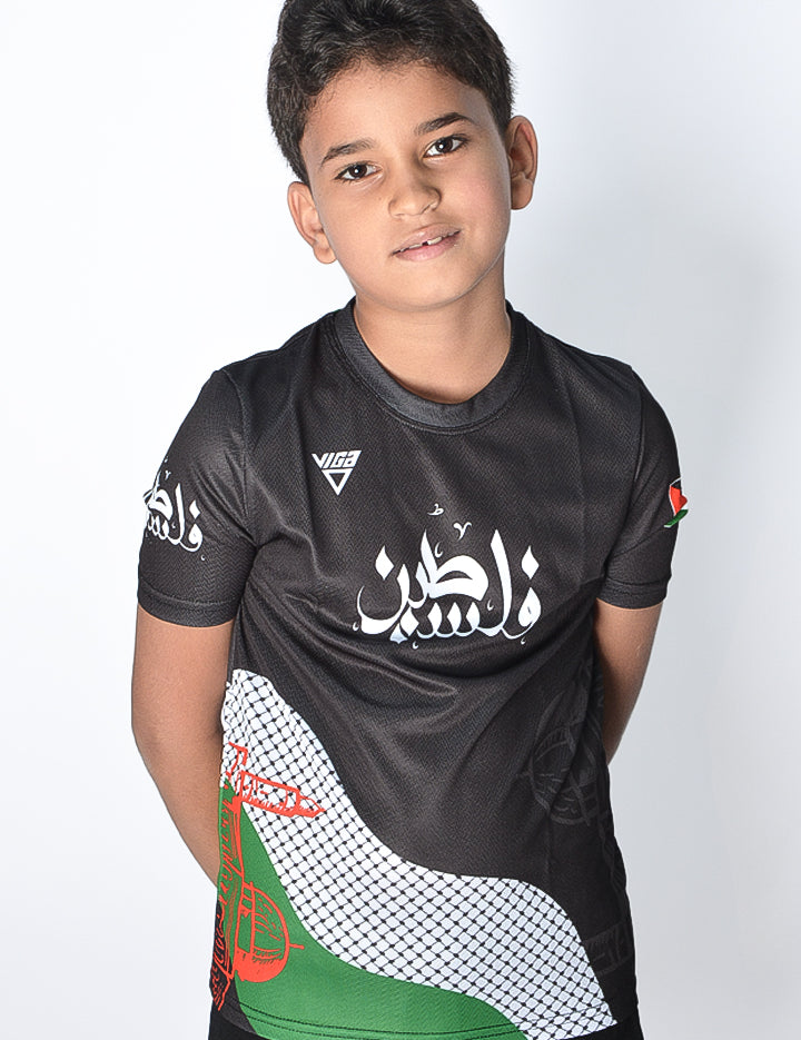 Kids-Palestine-Black-Soccer-T-shirt.JPG