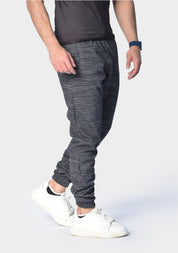 Heather Black Basic Sweatpants